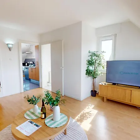 Lägenhet L'émeraude 360 Avec Parking